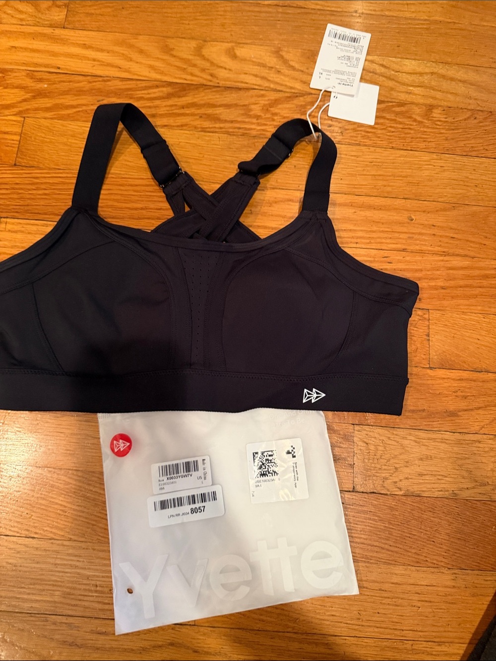 Black Crisscross Sports Bra - Supportive Women’s Intimates
